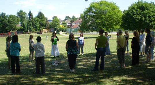 laughter-yoga-club-in-uk-touching-experience