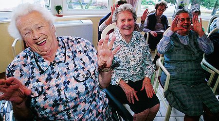 Laughter Yoga Great for Seniors’ Wellbeing In Care Centers