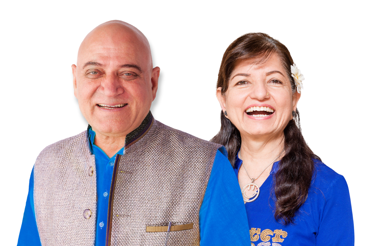 Dr Madan Kataria and Madhuri Kataria